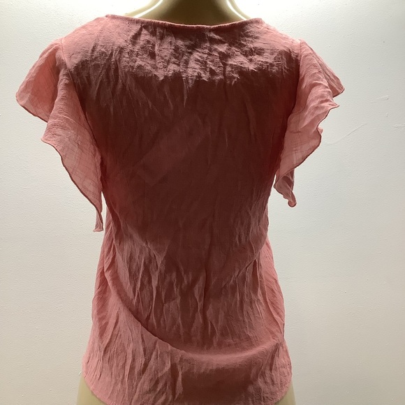 Madison Size XS Pink Blouse with Gold Trim. New With Tags - Picture 5 of 6